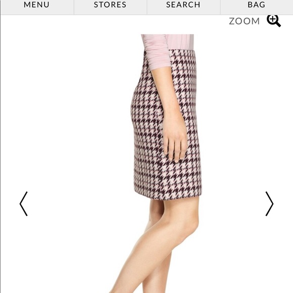 WHBM Plaid Boot Skirt - Picture 2 of 7